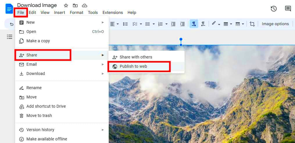 How to Download an Image From Google Docs 3 Easy Ways