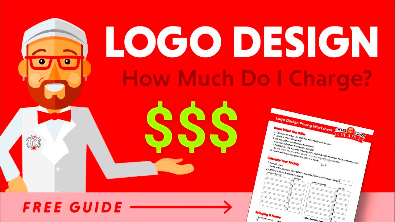 How Much to Charge for Logo Design for Freelance Designers YouTube