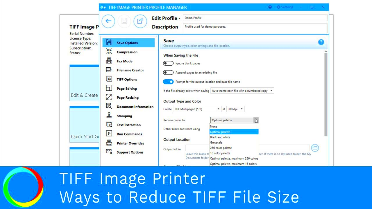 Ways to Reduce TIFF File Size  TIFF Image Printer 12  PEERNET  YouTube