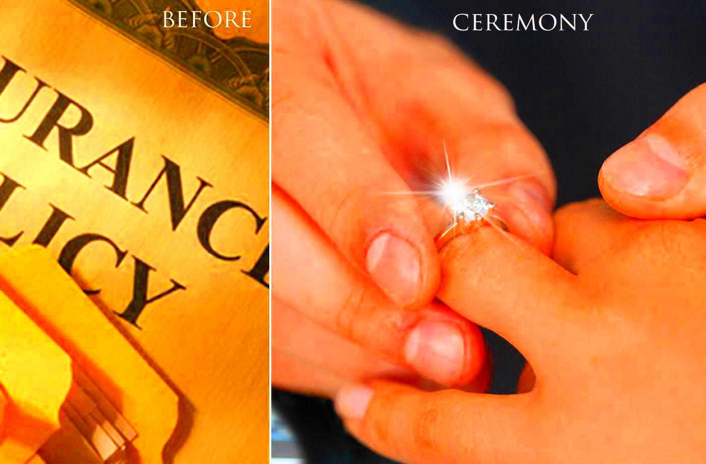 Rules For Engagement and Wedding Rings Ceremony Oh So Perfect Proposal