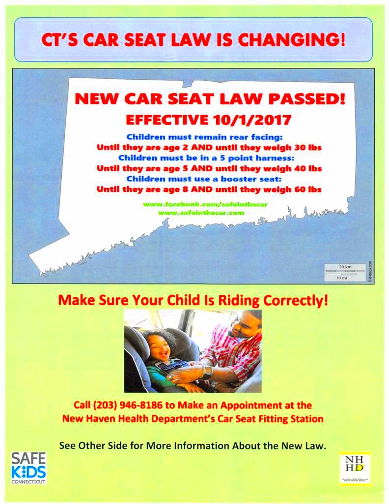 New Car Seat Law in Connecticut County Obstetrics and Gynecology Group