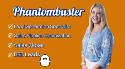 Be Your Phantombuster Lead Generation Specialist and Sales Closer