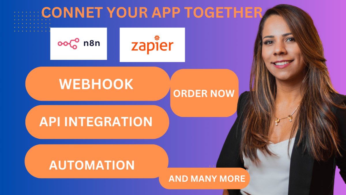 I Will n8n Integration, Zapier Integration, CRM Integration, Zapier Expert, Zap Automation