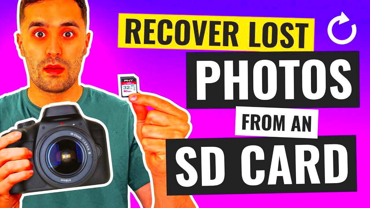 Recover Lost PHOTOS from an SD Card  Method with 97 Success Rate 