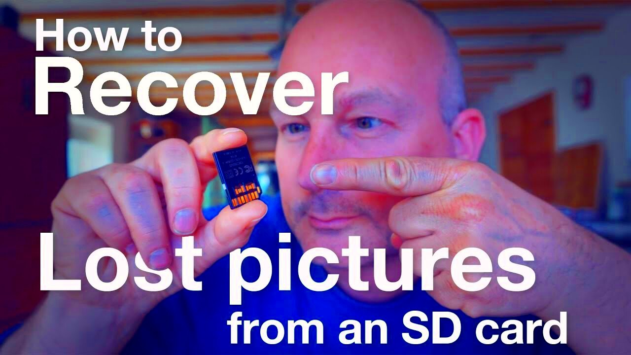 How to recover lost pictures from an SD card  High Speed Memory Card