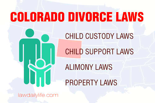 Colorado Divorce Laws Child Custody Support Alimony Property Division