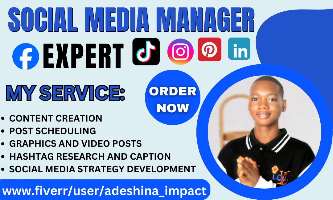 I Will Be Your Social Media Manager for Facebook Ads, Instagram Posts, and TikTok Shop