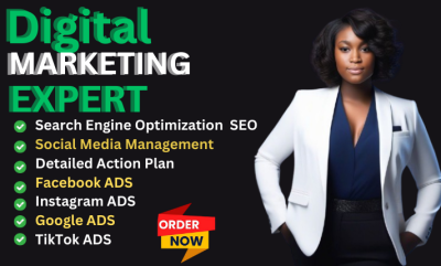 I Will Do Digital Marketing, Facebook Ads, and Social Media Management