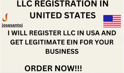 I Will Streamline LLC Registration in the US and Obtain a Legitimate EIN Number