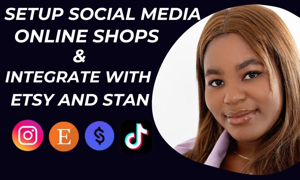 Set Up Shopify, Stan Store, Etsy, ManyChat, and Instagram for Digital Product Sales