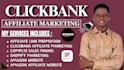 I Will Do Clickbank Affiliate Marketing, Affiliate Link Promotion, Amazon Affiliate