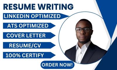 I Will Scratch, Write, Proofread, and Rewrite Your ATS Resume for Job Landing Success