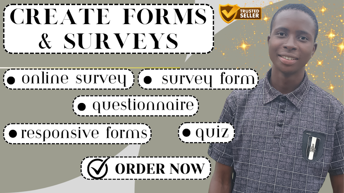 I Will Create Engaging Responsive Quizzes and Surveys with Jotform, Typeform, and Google Forms