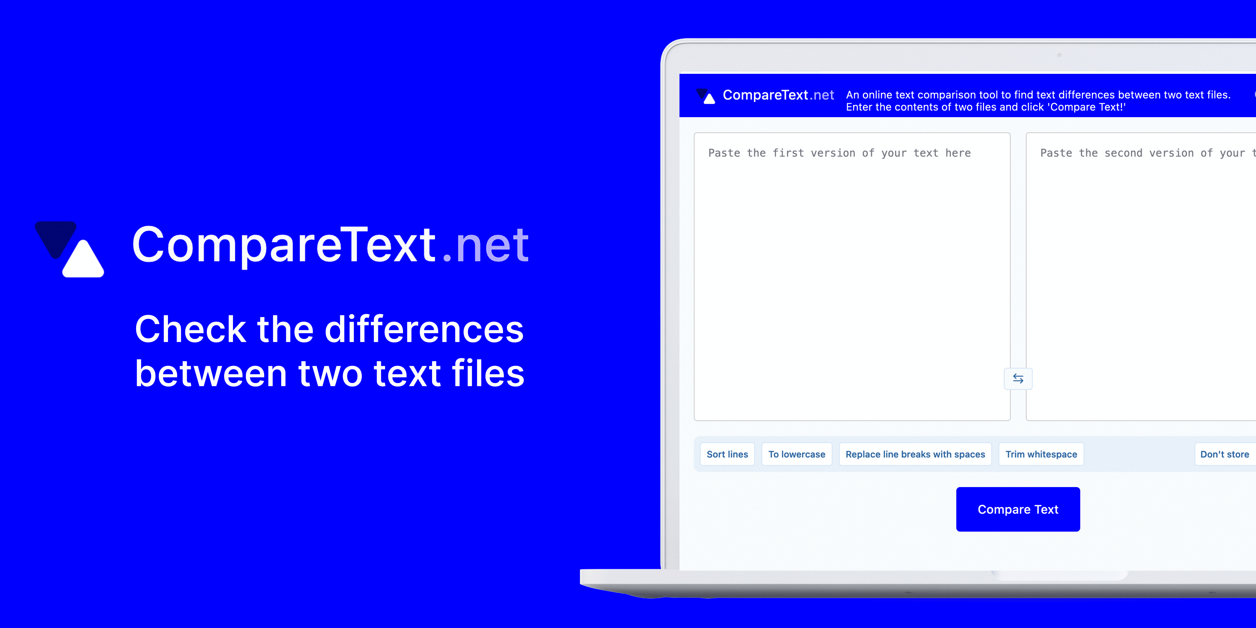 Compare Text  Free online text compare tool to find text differences