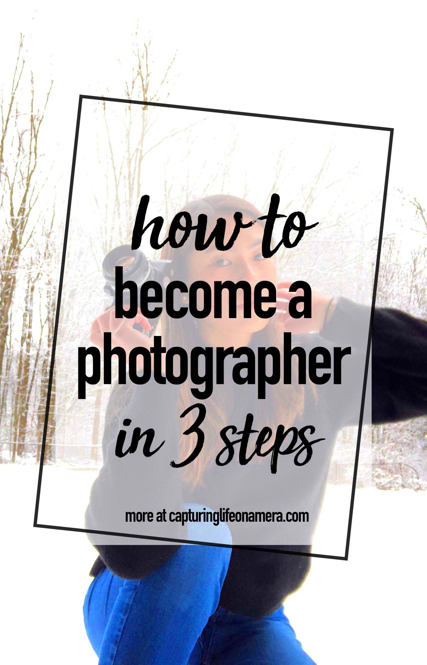 How to become a photographer in 3 steps Artofit