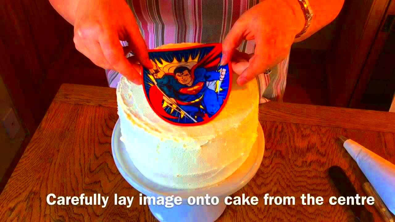 How To Attach Edible Image To Buttercream at Lorene Ford blog