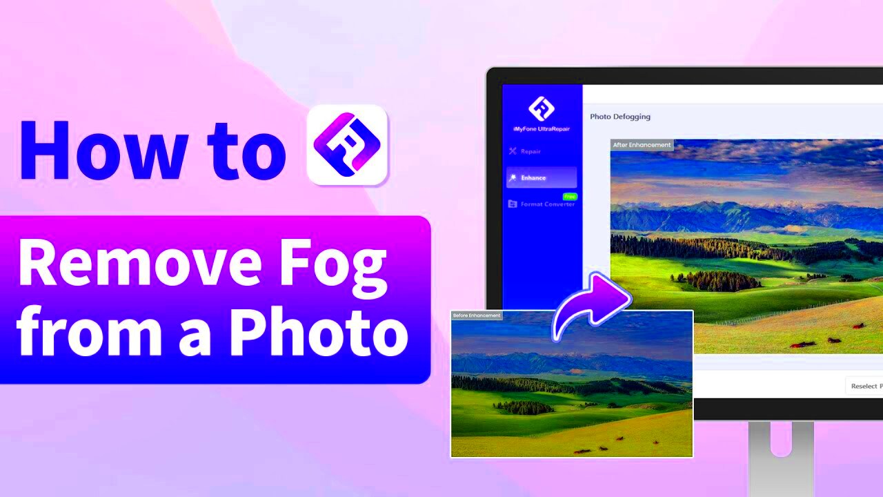 Tutorial How to Remove Fog from a PhotoImage with the Best Image 