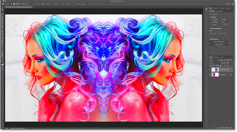 How to Mirror an Image in Photoshop  Step by Step