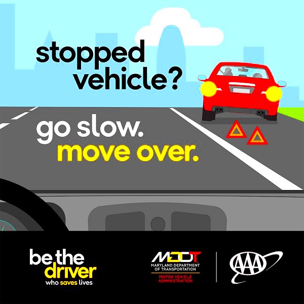 MDOT Maryland Move Over Law AAA Nottingham MD