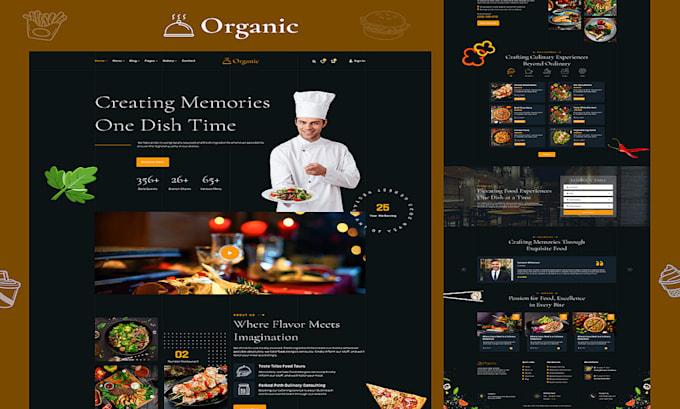 I Will Build a WordPress Restaurant Website with Online Food Ordering