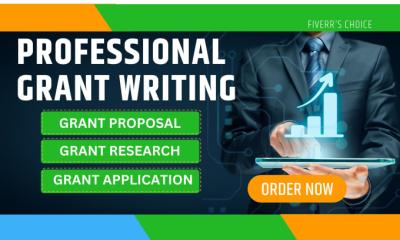 I Will Write Grant Proposal, Grant Writing, Grant Research, Grant Application, Grants