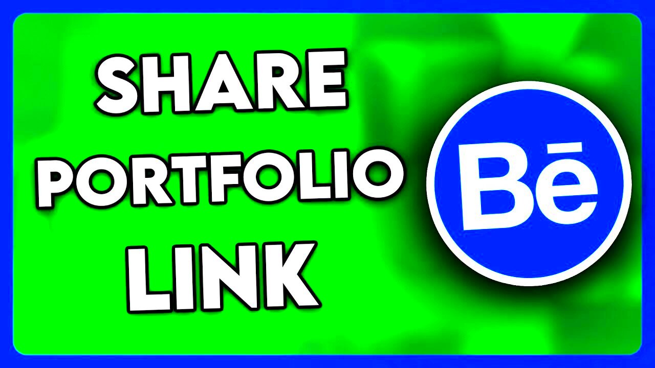 How to Share Behance Portfolio Link 2024 YouTube