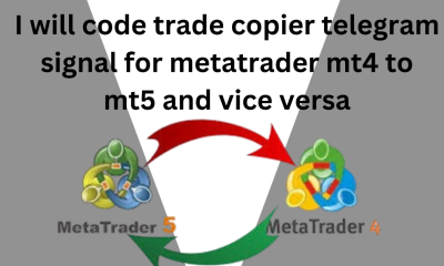 I Will Code a Trade Copier Telegram Signal for MetaTrader MT4 to MT5 and Vice Versa