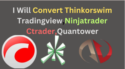 I Will Convert Your ThinkorSwim to TradingView, NinjaTrader, cTrader, Quantower