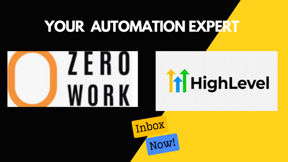 Clone Go High Level | GoHighLevel HTML | ZeroWork Automation