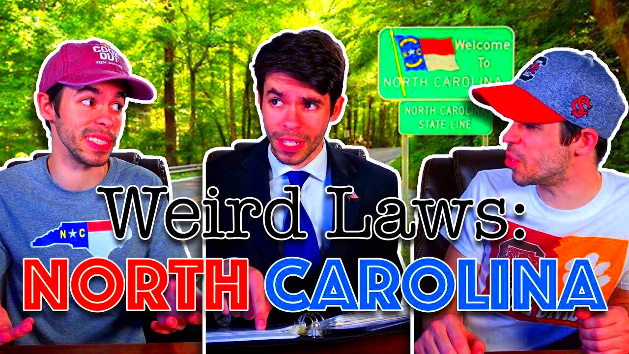 Weird Laws North Carolina YouTube