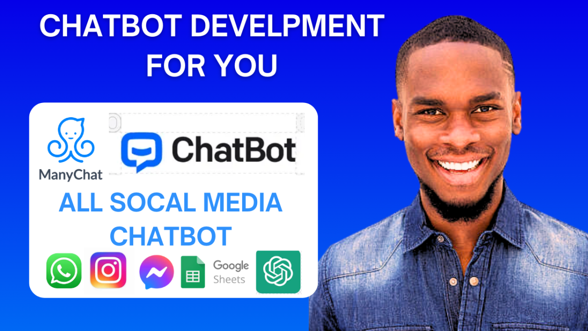 I Will Fix, Rebuild, Edit, and Optimize Your ManyChat Chatbot and WhatsApp Bot Flow