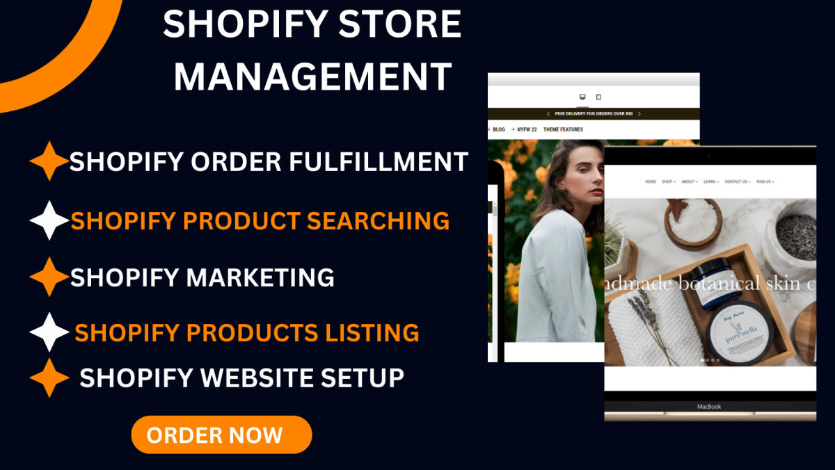 I Will Be Your Shopify Virtual Assistant or Shopify Store Manager