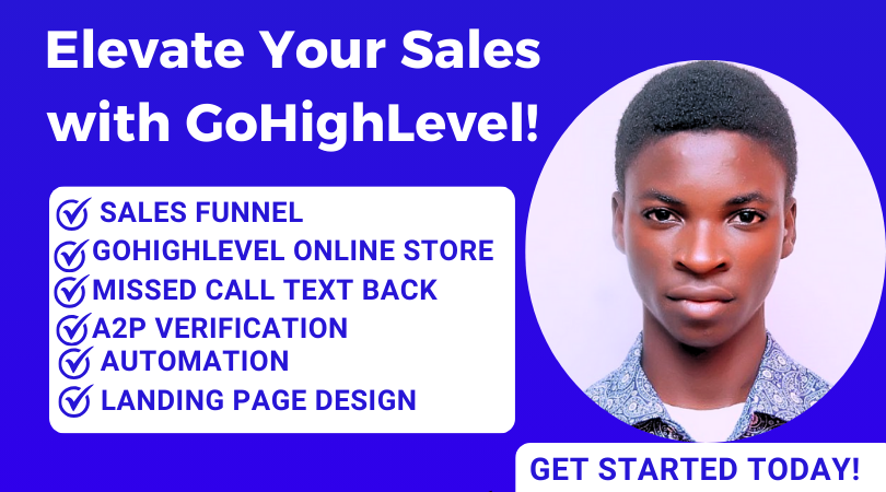 I Will Setup GoHighLevel Online Store Sales Funnel – GoHighLevel VA & Snapshot