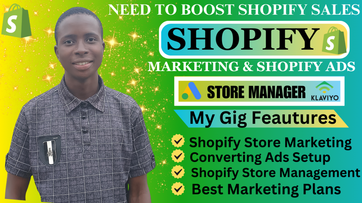 I Will Boost Shopify Store Sales with Shopify Marketing & Sales Funnel Optimization