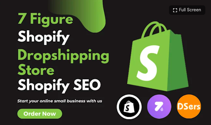 I Will Build, Design, and Manage Your 7-Figure Automated Shopify Dropshipping Store