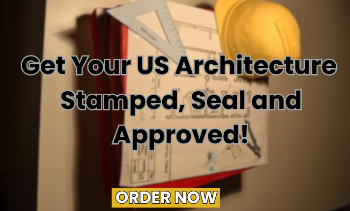 I Will Do US Civil Engineering Stamp and Seal Architect License Stamp for Permit