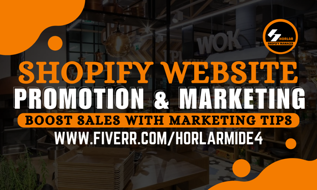 I Will Be Your Shopify Manager Expert for Marketing Sales Funnels in E-commerce