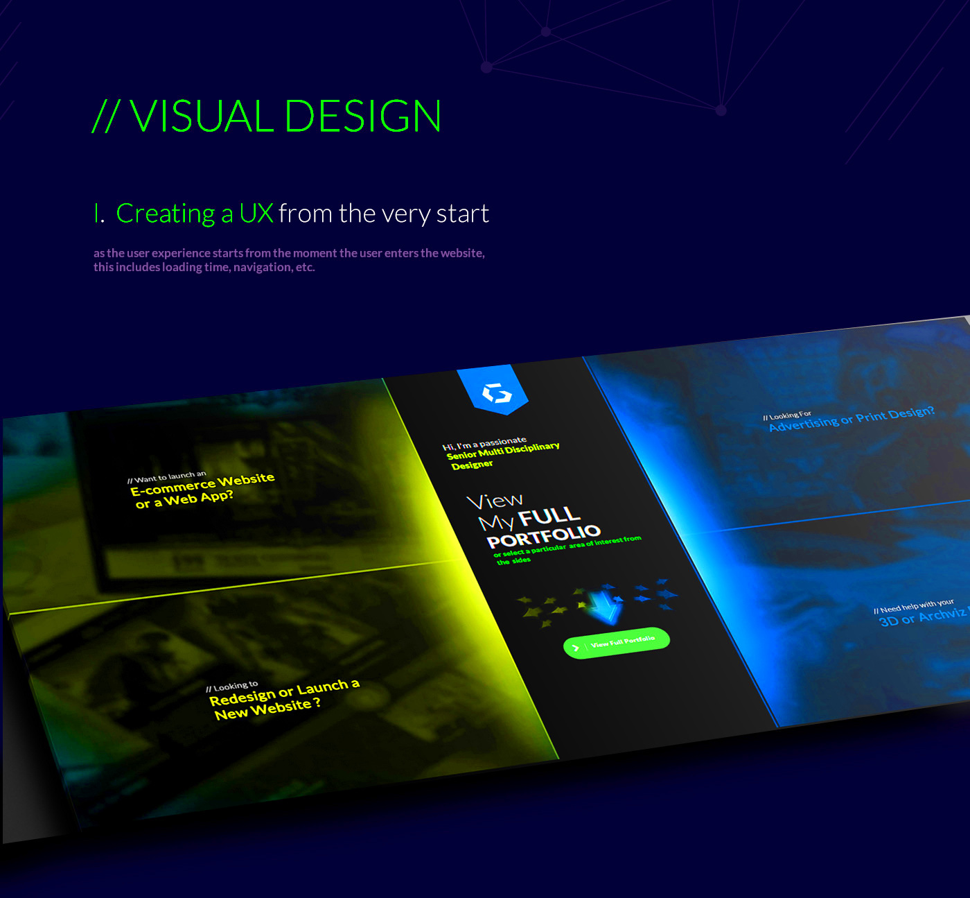 BuiltBYG UX UI designer portfolio on Behance