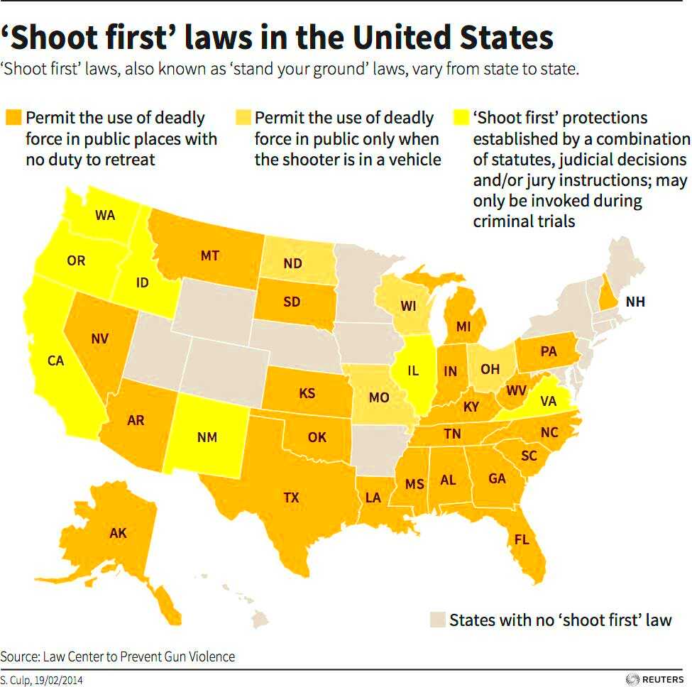 Stand Your Ground Law States Rijals Blog