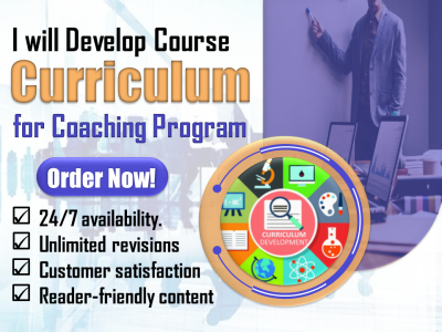 I Will Develop Comprehensive Course Content, Curriculum, Outlines, or Lesson Plans for Your Coaching Program