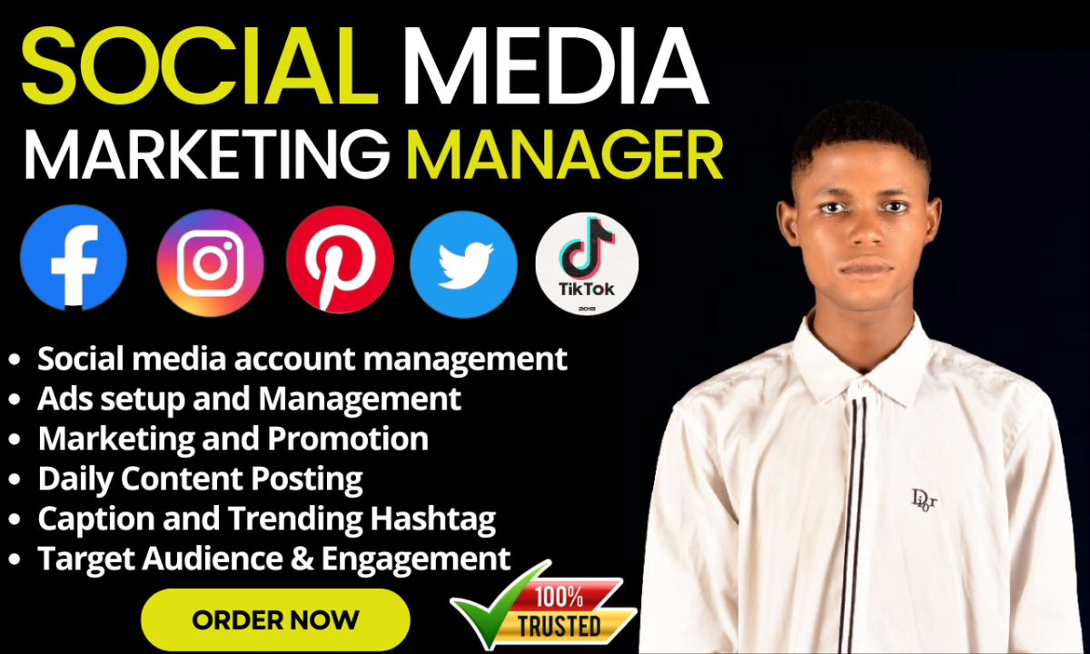 I Will Be Your Social Media Manager for Instagram Marketing, Facebook Ads, and TikTok Shop