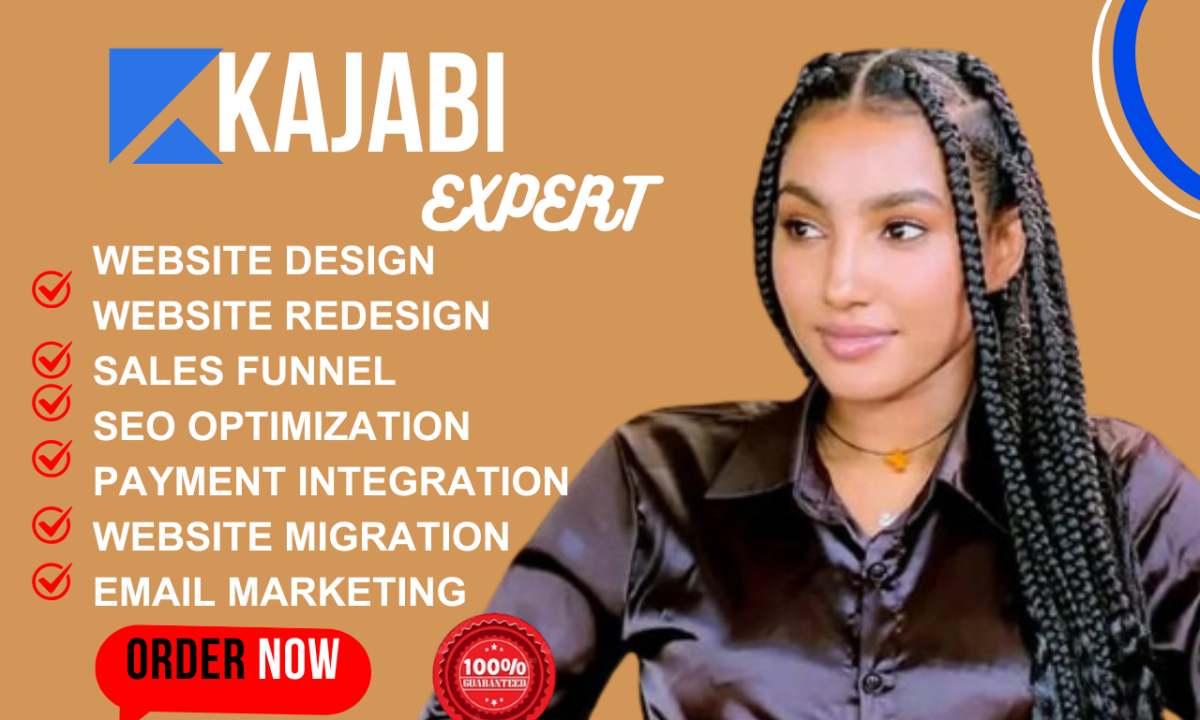 Kajabi Website Design & Redesign | Kajabi Sales Funnel Creation