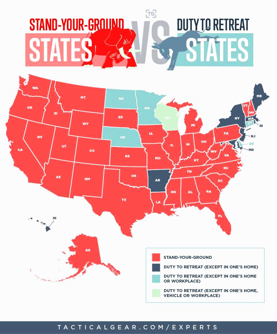 Stand Your Ground Law All 50 States Reviewed Tactical Experts 