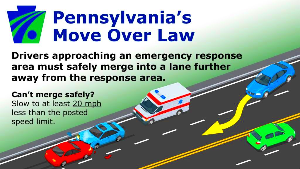 New PA Move Over Law Implemented April 27 2021 JP Ward 