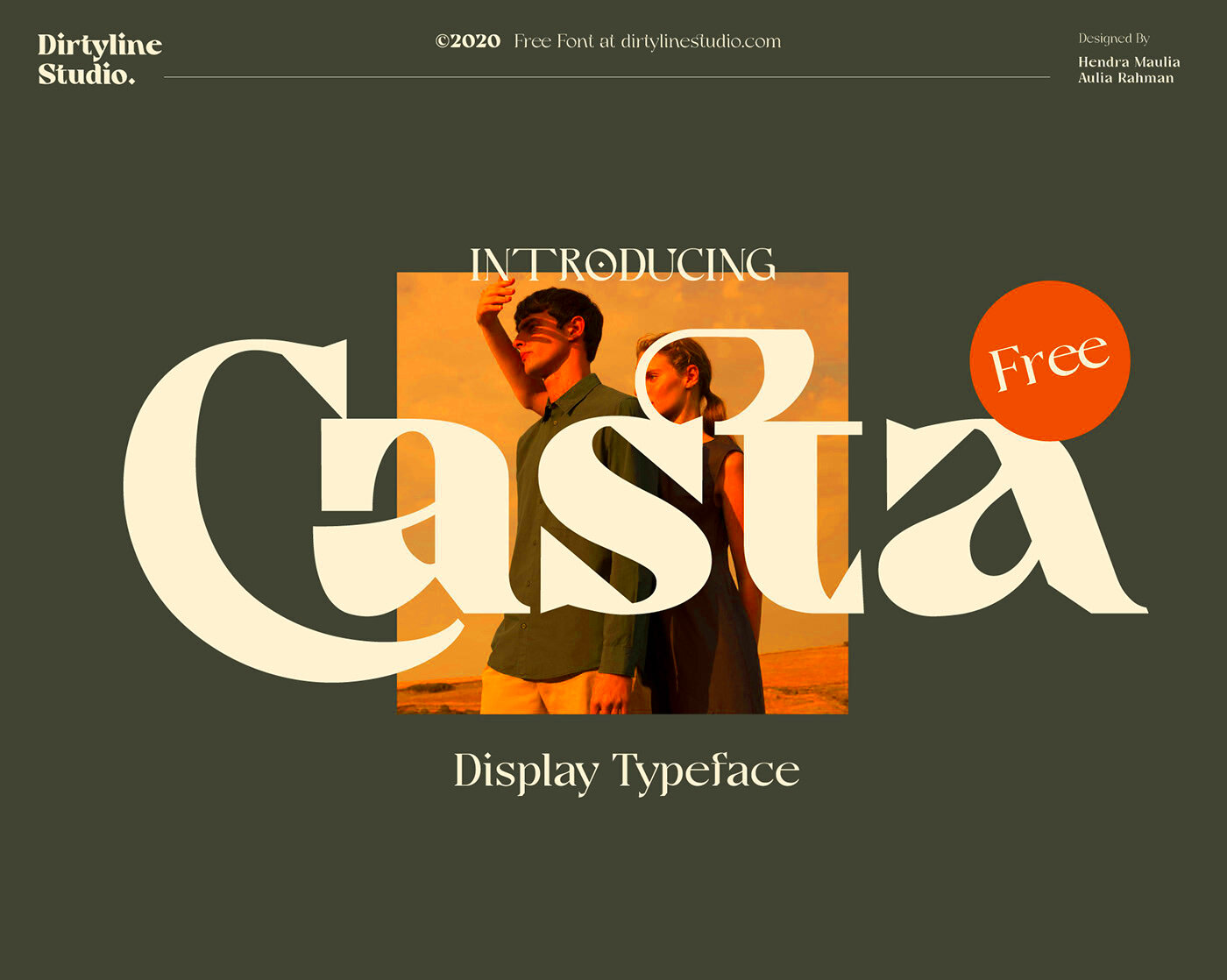 Casta Free Typeface on Behance