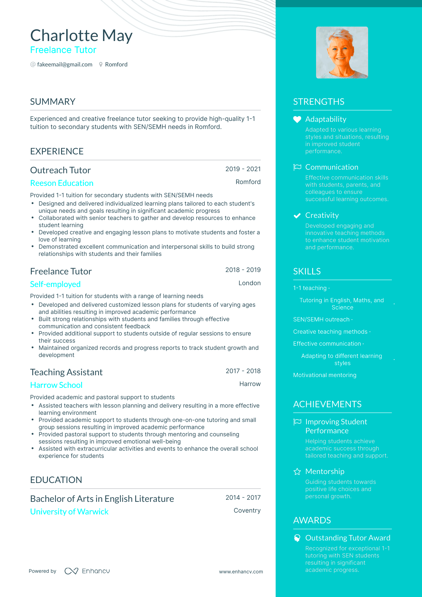 5 Freelance Tutor Resume Examples Guide for 2023