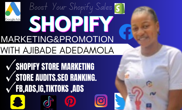 I Will Boost Shopify Sales and Supercharge Your Ecommerce Marketing