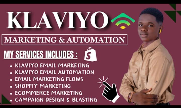 I Will Setup Klaviyo Flows, Email Marketing for Shopify and GoDaddy Websites