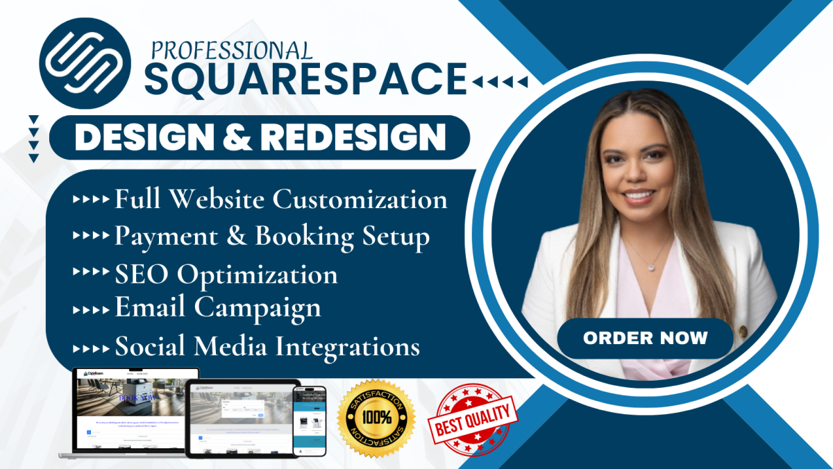 Stunning Squarespace Website Design & Redesign Services