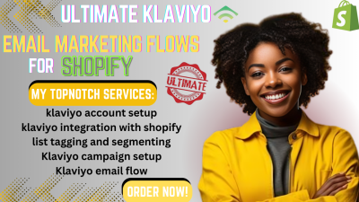 I Will Utilize Klaviyo Email Marketing Flows to Boost Shopify Sales